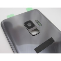 Tapa trasera Samsung S9 G960F GRIS CON LENTE back cover tapa cubre batería Tapa trasera Samsung S9 G960F GRIS CON LENTE back cover tapa cubre batería