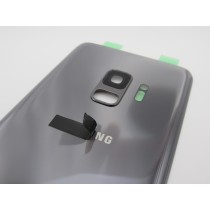 Tapa trasera Samsung S9 G960F GRIS CON LENTE back cover tapa cubre batería Tapa trasera Samsung S9 G960F GRIS CON LENTE back cover tapa cubre batería
