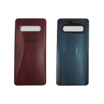 Tapa trasera Samsung S10 G973F ROJO back cover tapa cubre batería