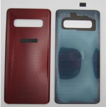 Tapa trasera Samsung S10 G973F ROJO back cover tapa cubre batería