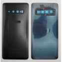 Tapa trasera Samsung S10 G973F NEGRA CON LENTE back cover tapa cubre batería