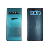 Tapa trasera Samsung S10 G973F VERDE CON LENTE back cover tapa cubre batería