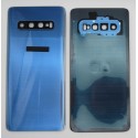 Tapa trasera Samsung S10 G973F AZUL CON LENTE back cover tapa cubre batería