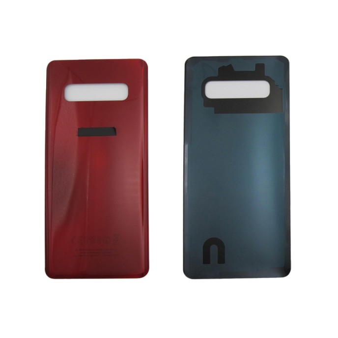 Tapa trasera Samsung S10 PLUS G975 ROJA back cover tapa cubre batería