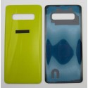 Tapa trasera Samsung S10 PLUS G975 AMARILLA back cover tapa cubre batería