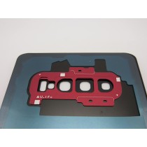 Tapa trasera Samsung S10 PLUS G975 ROJA CON LENTE back cover tapa cubre batería