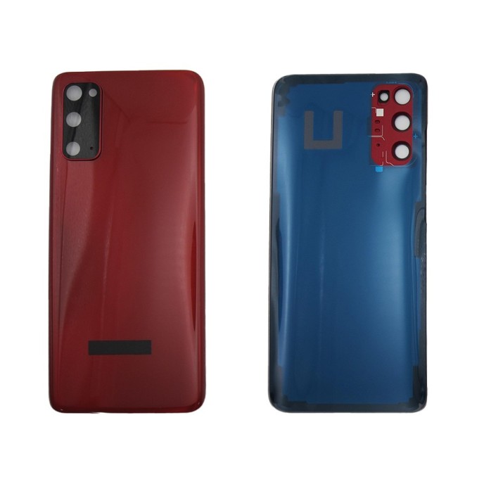 Tapa trasera Samsung S20 G980 ROJA CON LENTE back cover tapa cubre batería Tapa trasera Samsung S20 G980 ROJA CON LENTE back cover tapa cubre batería