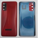 Tapa trasera Samsung S20 G980 ROJA CON LENTE back cover tapa cubre batería