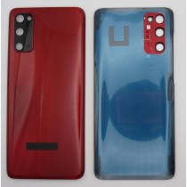 Tapa trasera Samsung S20 G980 ROJA CON LENTE back cover tapa cubre batería Tapa trasera Samsung S20 G980 ROJA CON LENTE back cover tapa cubre batería