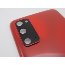 Tapa trasera Samsung S20 G980 ROJA CON LENTE back cover tapa cubre batería Tapa trasera Samsung S20 G980 ROJA CON LENTE back cover tapa cubre batería