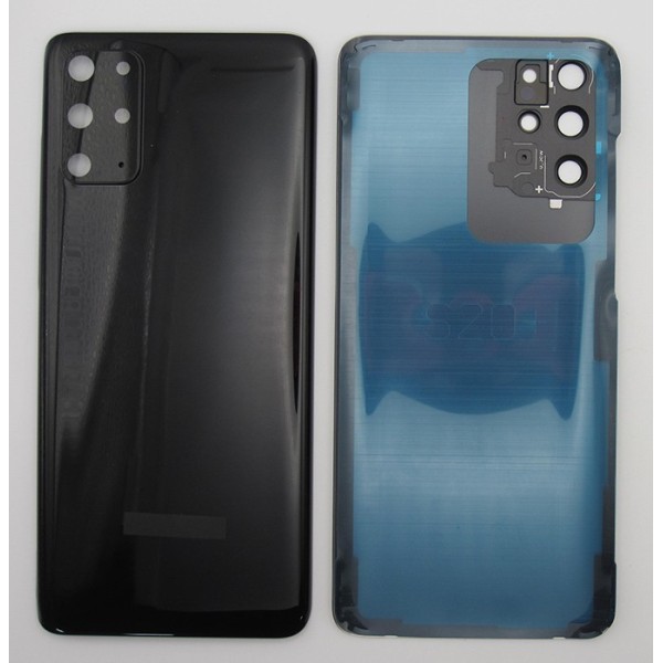 Tapa trasera Samsung S20 PLUS G986 NEGRA CON LENTE back cover tapa cubre batería