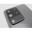 Tapa trasera Samsung S20 ULTRA G988 GRIS CON LENTE back cover tapa cubre batería