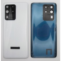 Tapa trasera Samsung S20 ULTRA G988 BLANCA CON LENTE back cover tapa cubre batería Tapa trasera Samsung S20 ULTRA G988 BLANCA CON LENTE back cover tapa cubre batería