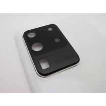 Tapa trasera Samsung S20 ULTRA G988 BLANCA CON LENTE back cover tapa cubre batería Tapa trasera Samsung S20 ULTRA G988 BLANCA CON LENTE back cover tapa cubre batería