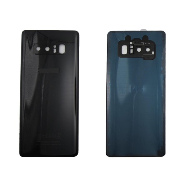 Tapa trasera Samsung galaxy Note 8 N950 NEGRA CON LENTE back cover tapa cubre batería