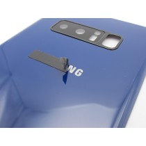 Tapa trasera Samsung galaxy Note 8 N950 AZUL CON LENTE back cover tapa cubre batería