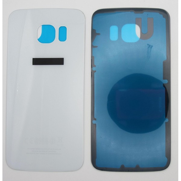 Tapa trasera Samsung S6 Edge G925 BLANCA back cover tapa cubre batería