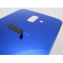 Tapa trasera Samsung J6 PLUS J610 AZUL back cover 