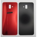 Tapa trasera Samsung J6 PLUS J610 ROJA back cover 