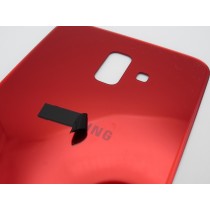 Tapa trasera Samsung J6 PLUS J610 ROJA back cover 