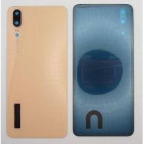 Tapa trasera Huawei P20 ROSA CON LENTE tapa bateria back cover 