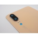 Tapa trasera Huawei P20 ROSA CON LENTE tapa bateria back cover 