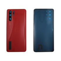 Tapa batería Huawei P30 PRO CON LENTE de cámara ROJO back cover