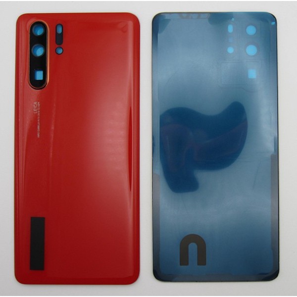Tapa batería Huawei P30 PRO CON LENTE de cámara ROJO back cover