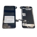 Pantalla iPhone 8 FULL SET NEGRA con componentes (incluye boton home + Altavoz + Cámara frontal)  (LCD + táctil) 
