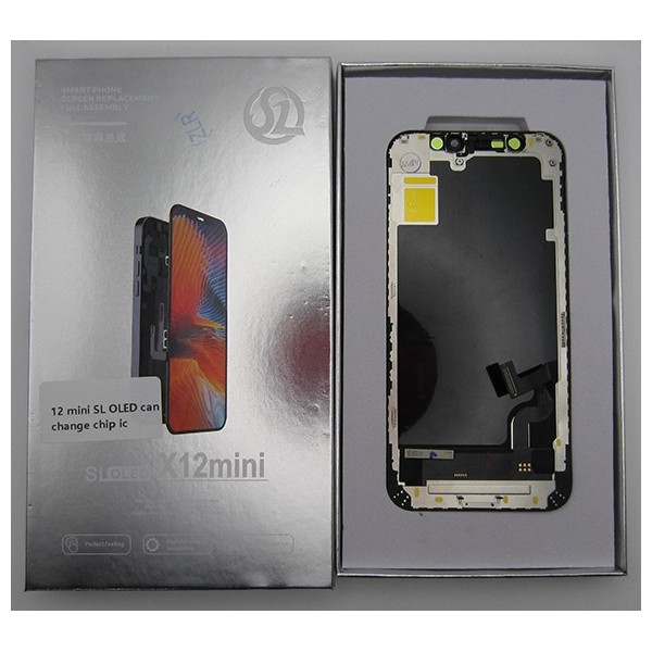 Pantalla iPhone 12 Mini OLED SIN CHIP IC  (LCD/display + digitalizador/táctil) SL
