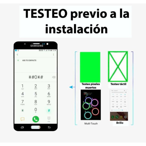 Pantalla Samsung J8 2018  j810 LCD + táctil