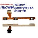 Power flex Huawei  Y6 2019, Honor Play 8A, Honor 8A, Enjoy 9E Boton encendido y volumen FLEX CABLE