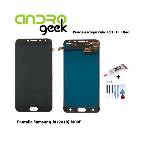 Pantalla para Samsung J4 2018 J400F (LCD/display + digitalizador/táctil) calidad OLED / TFT