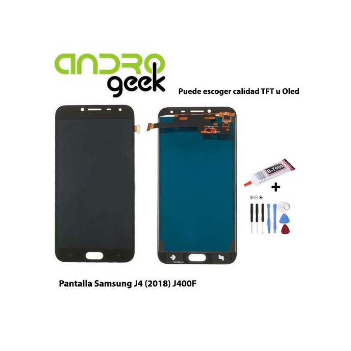 Pantalla para Samsung J4 2018 J400F (LCD/display + digitalizador/táctil) calidad OLED / TFT