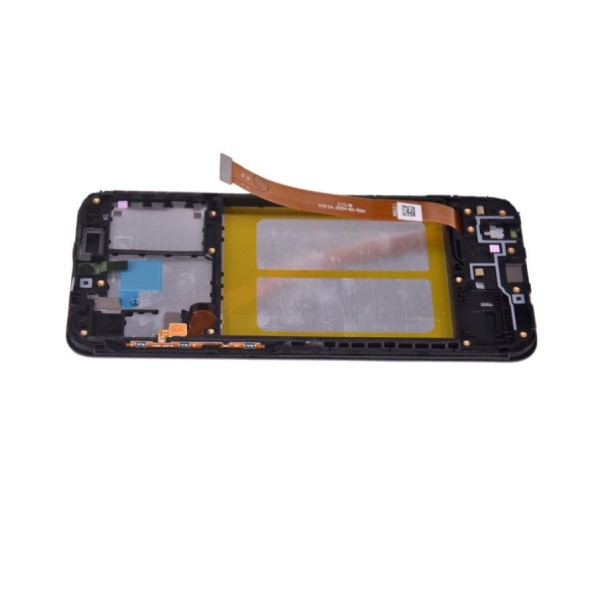 Pantalla con MARCO Samsung  A20E SM-A202F SERVICE PACK (LCD/display + digitalizador/táctil) calidad PREMIUM